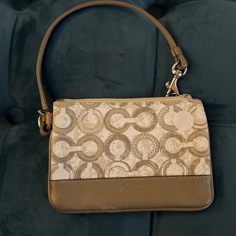 mini cocktail coach bag with handle
